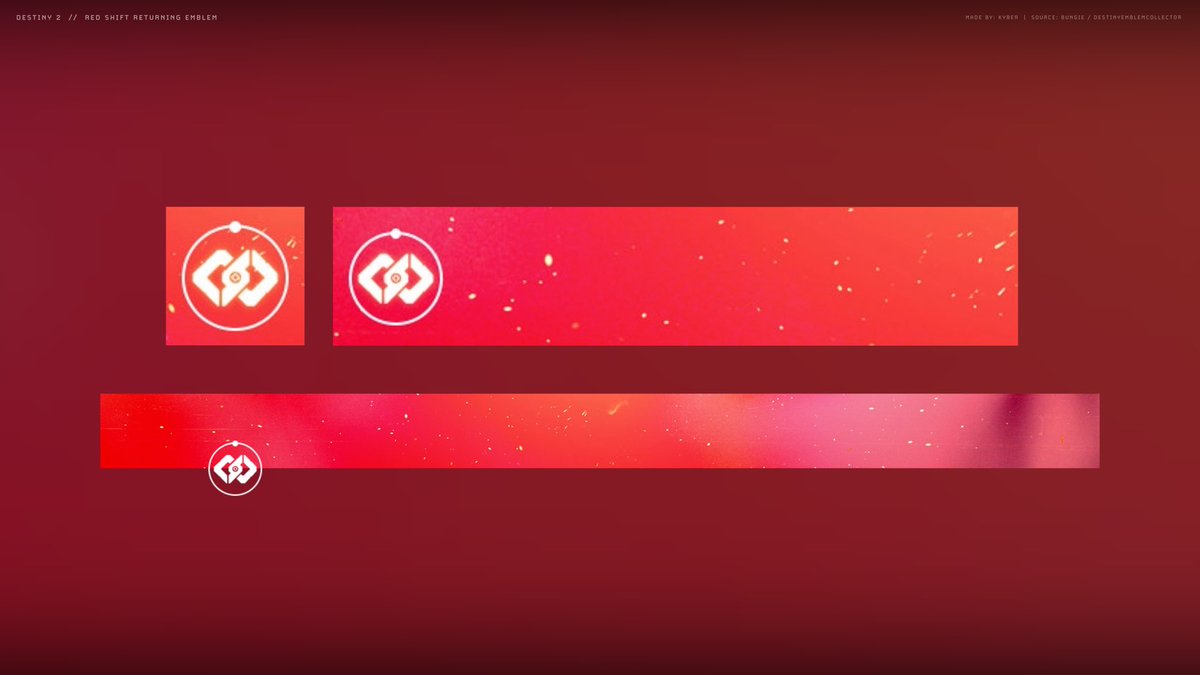 D2_Director's tweet photo. Four more free Destiny 2 emblems are available for all players!

💠 Little Light — FCX-P94-JCV
💠 Broken and Bruised — VMG-HXK-VAL
💠 Last Blush — JRR-7YA-CCC
💠 Red Shift Returning — J64-HYC-HTD

Redeem your codes here:
https://t.co/PZ9FsNt1wu

Codes courtesy of Bungie. https://t.co/ylbCBFUYxw