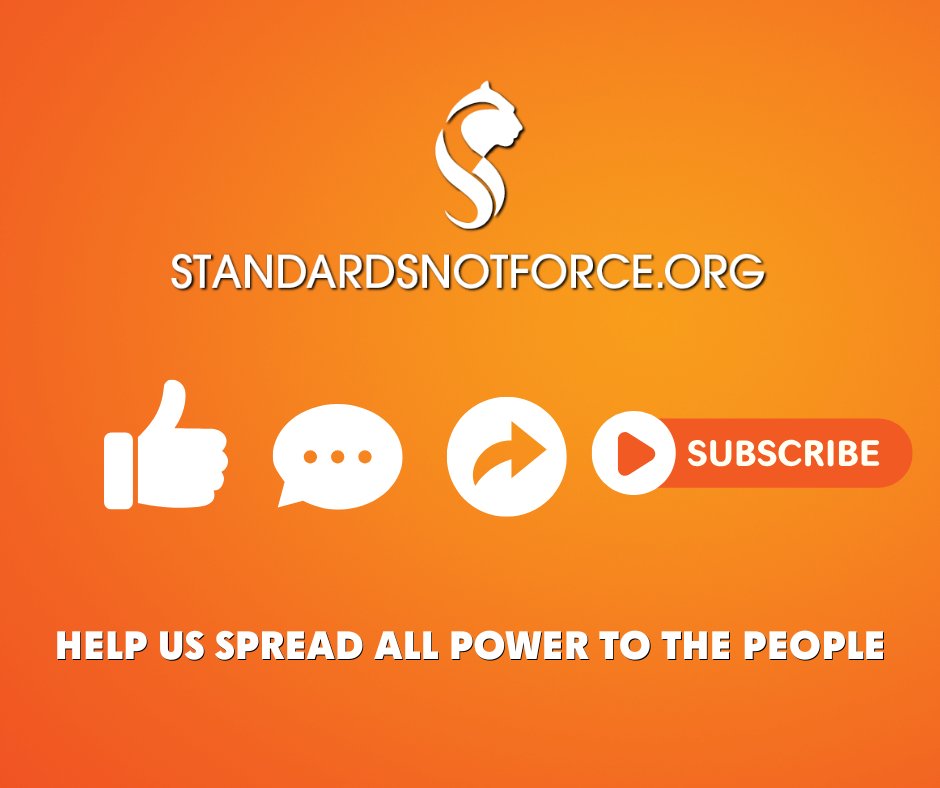 StdsNotForce's tweet photo. WHEN WE GROW, THE PEOPLE'S POWER GROWS
Like, share, comment, subscribe.
Subscribe to our Substack today:
https://t.co/HmqWEAeCms
Ready to make a difference? Volunteer here:
https://t.co/G5MLQUBNDq
Standards Not Force. Find us on all social media platforms
https://t.co/9D2ylfi6du https://t.co/0Yw0beJFUK
