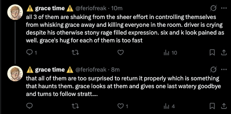 feriofreak's tweet photo. getting asked about sad end which made me word vomit in another part of the thread so just sticking it here too lol

text in alt text too https://t.co/BaLCjY82IN