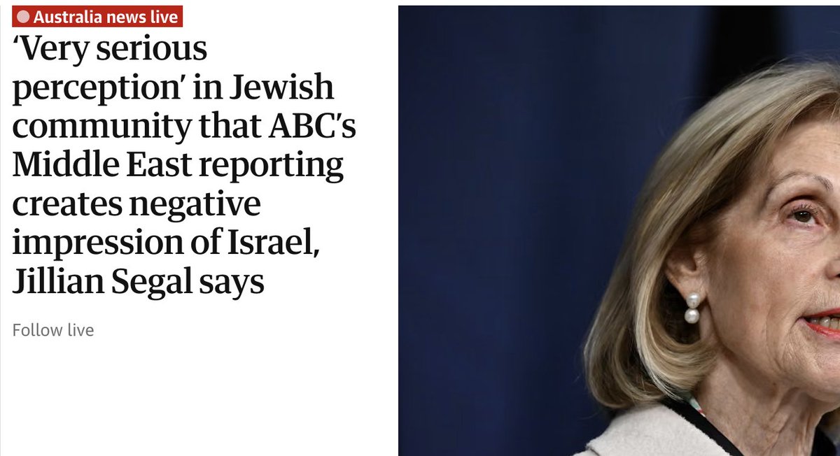 EddyJokovich's tweet photo. Yes, of course. Killing over 70,000 Palestinians in Gaza and committing war crimes, apartheid and breaking international law would naturally create a negative impression of Israel. The ABC is just reporting the facts. https://t.co/OlFmi24c6B