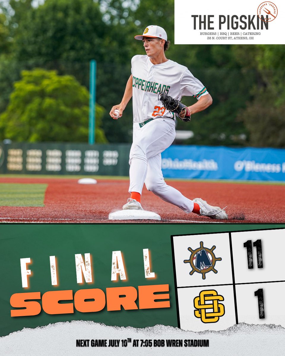 Copperheads tweet picture
