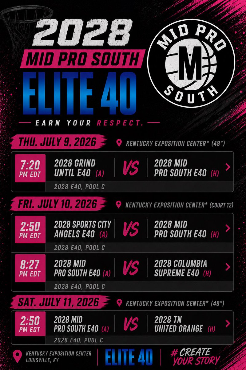 NakiaMcCottrel's tweet photo. Come check me and my team out this weekend at Run 4 Roses in Louisville! 🏀🌹#run4roses @MidProSouthGirl https://t.co/qzo5PsxBey