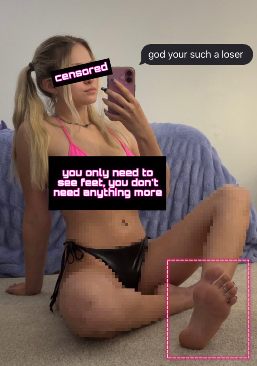 spoiltkylee's tweet photo. focus on my feet cuck https://t.co/7GeqhnzsLi