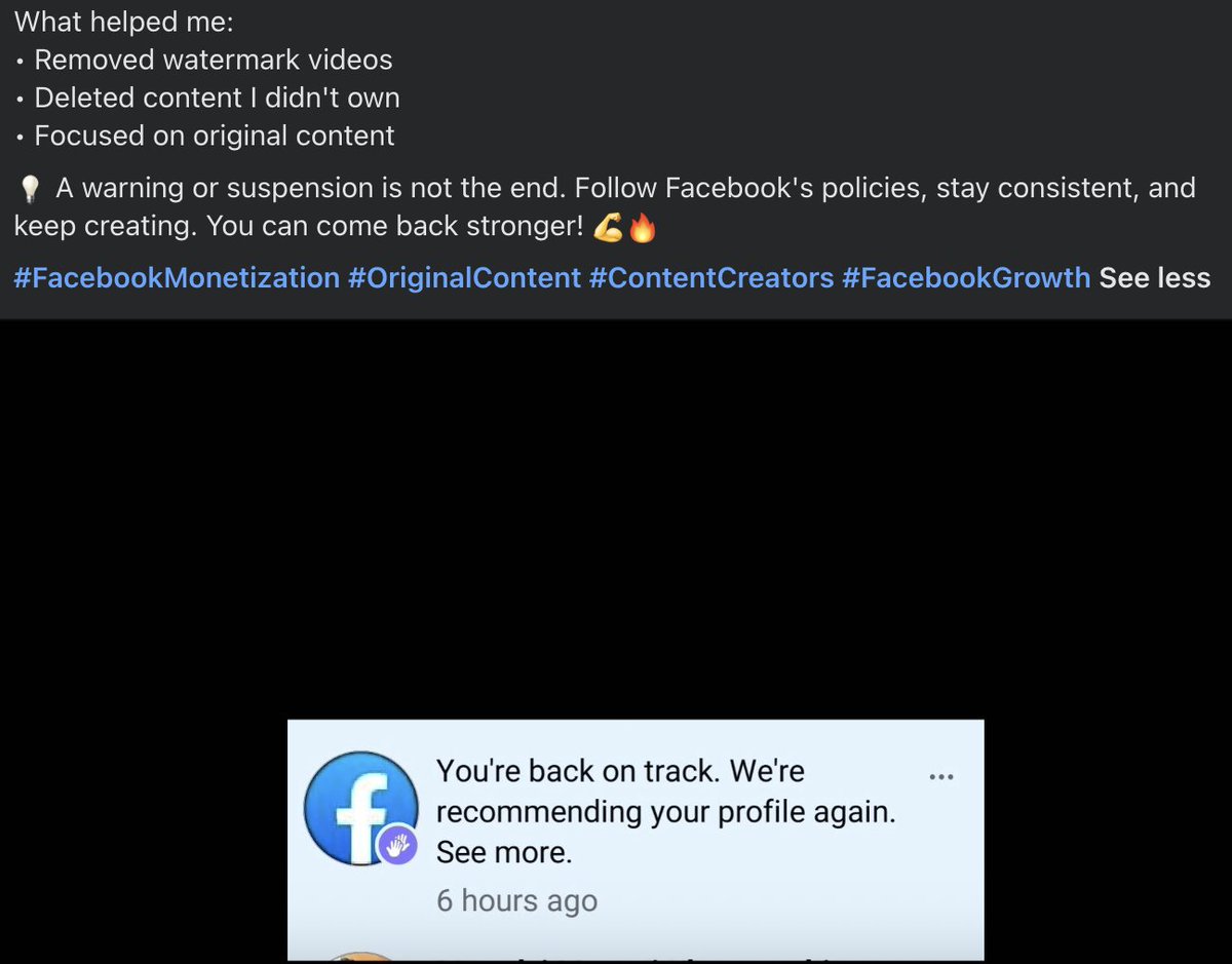 publisherinabox's tweet photo. Another publisher getting his monetization and recommendation back.

Restrictions aren't the end.

Don't give up. https://t.co/GwvdLo4ZW1