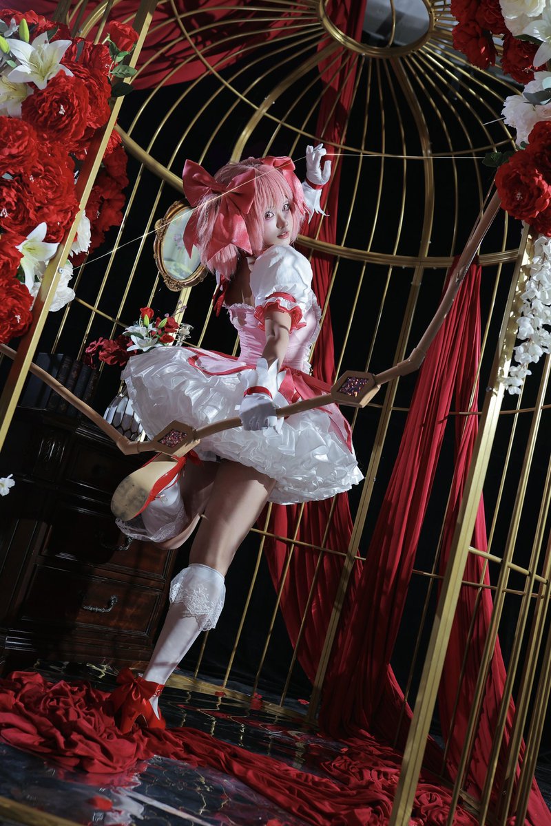 nyonyo_maru86's tweet photo. コスプレ/cosplay
魔法少女まどか☆まどか

　　叶えたい願い事見つけたの

#鹿目まどか #pmmm #madokamagica https://t.co/UOEW2JjktJ