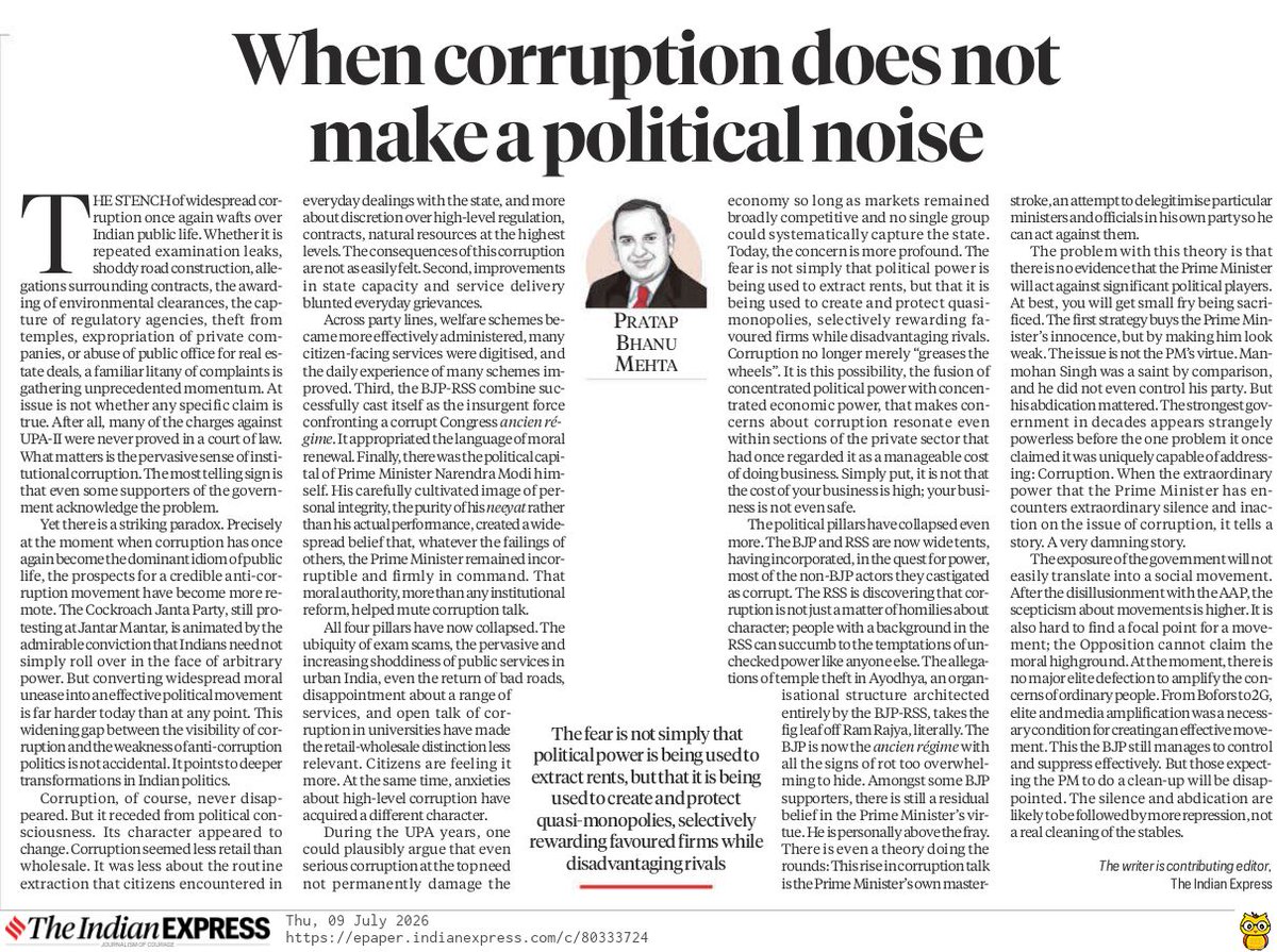pbmehta's tweet photo. And a question for PM Modi https://t.co/glW9UTLkP2