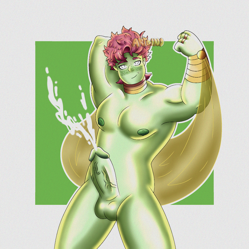 _artdino_'s tweet photo. The ๐ Color Wheel Challenge
Oc: Earthling, The Nymph (color green)
#nsfw
#yaoi
#gayporn
#bara
#baraart
#nsfwart
#colorwheelchallange https://t.co/lTBLZtA4DC