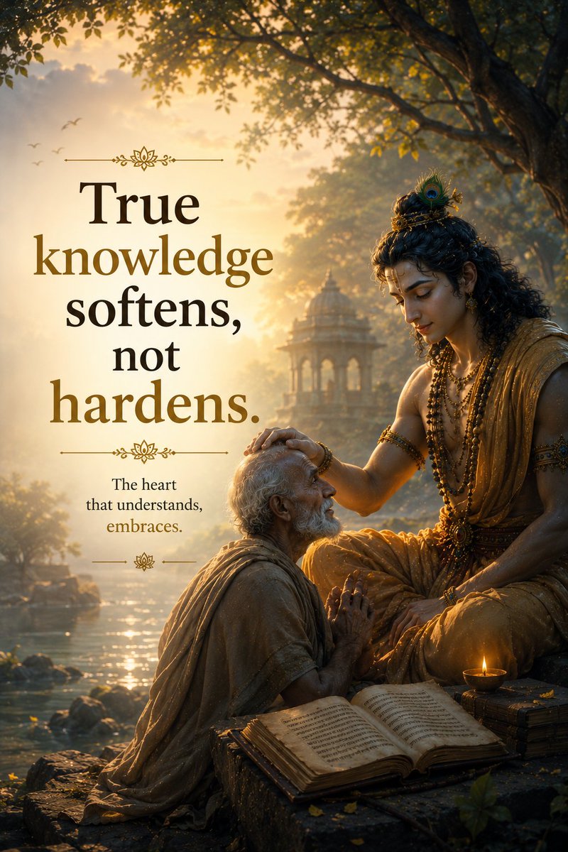 vedic_sanskar's tweet photo. #BhagavadGita #GitaQuotes #Krishna #SpiritualWisdom #InnerPeace #SelfRealization #Mindfulness #Faith #PositiveMindset #WisdomQuotes #SpiritualGrowth #PeacefulMind #DivineWisdom #SoulJourney #Motivation #LifeLessons #ConsciousLiving https://t.co/kl2KnDqshh