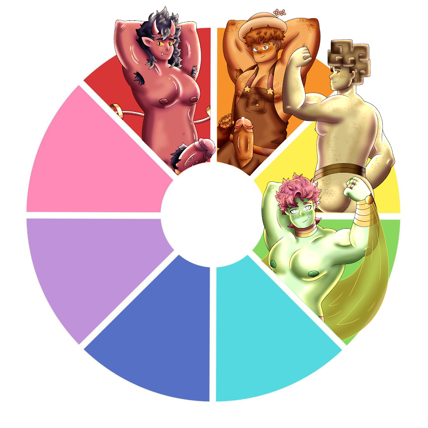 _artdino_'s tweet photo. The ๐ Color Wheel Challenge
Oc: Earthling, The Nymph (color green)
#nsfw
#yaoi
#gayporn
#bara
#baraart
#nsfwart
#colorwheelchallange https://t.co/lTBLZtA4DC