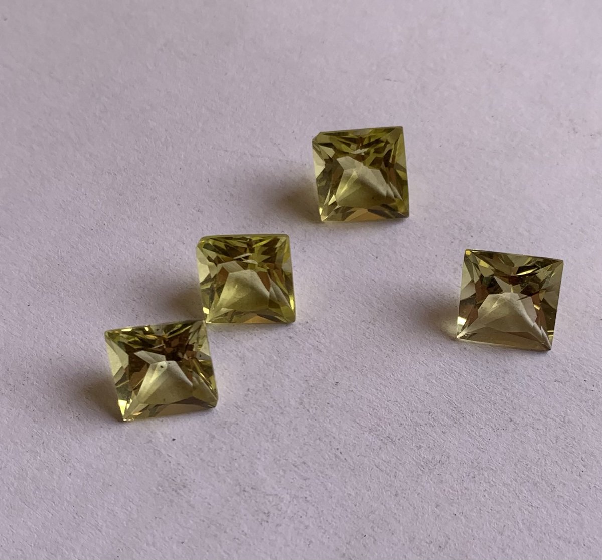 shahgems's tweet photo. Lemon quartz faceted 10 mm 10dollar each stone top quality square , #gems #loosestones #stonesforjewelry #gemsjewelry #customjewelry https://t.co/cpUmkFyevB