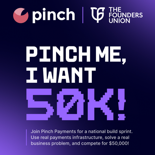austfintech's tweet photo. .@PinchPayments launches Hackathon with a $50,000 Prize for Australia's next #payments innovation
https://t.co/Vs8JVf5GC4 #australianfintech #fintech #financialtechnology #finance #technology #payments #digitalpayments #innovation #startups #fintechstartups #scaleups #hackathon https://t.co/UpCHAtv4E0