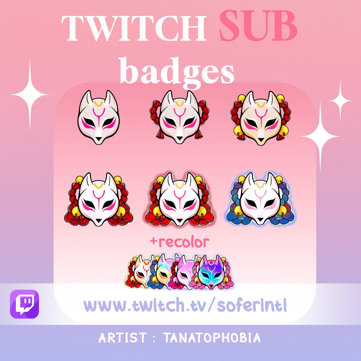 DRikhter's tweet photo. TWITCH Sub Badge
#twitch #twitchdesign #sub #art #design https://t.co/mZ6Y5jQ4nf