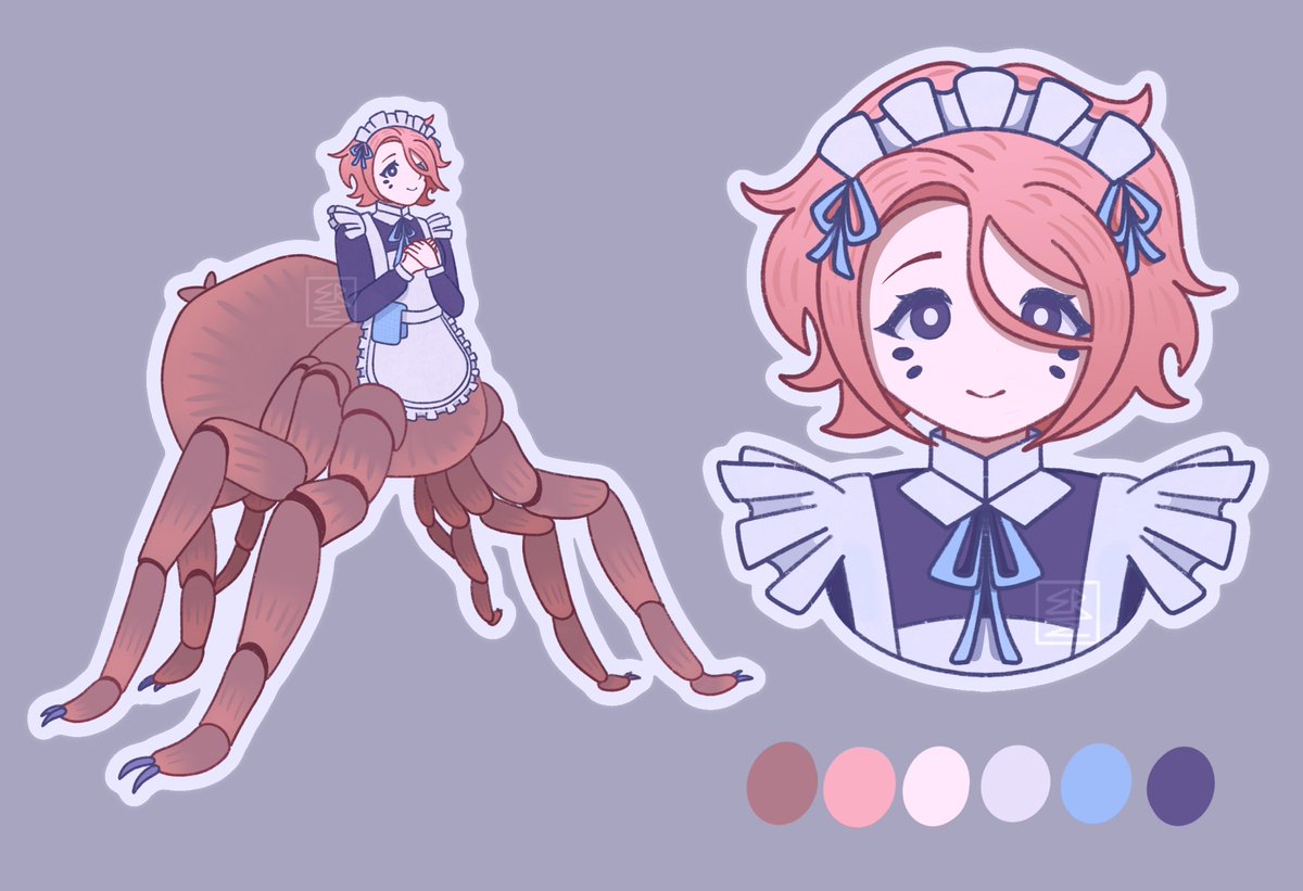 passalus_ERE's tweet photo. Spider maid character design :D
#art https://t.co/folvyVfin8