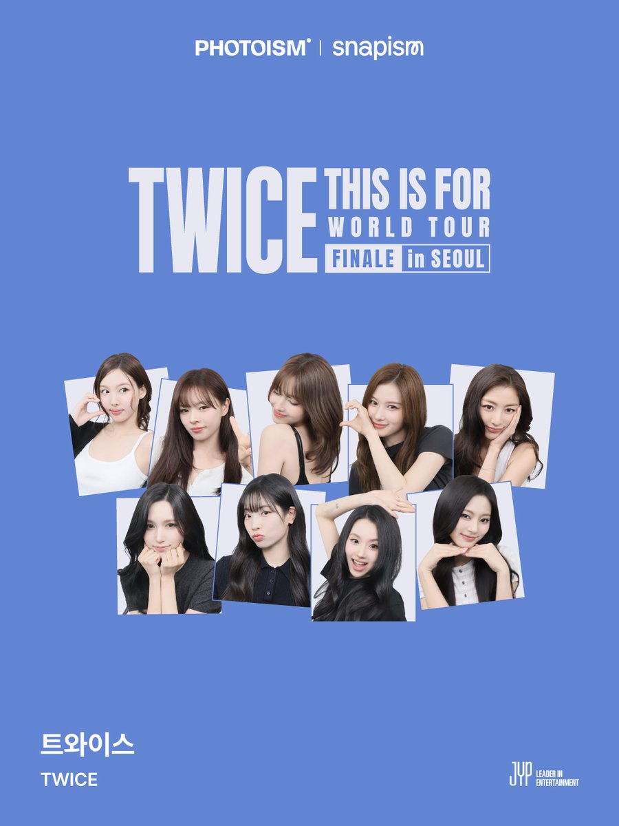 PhotoismJP's tweet photo. PHOTOISM X TWICE
ARTIST FRAME & snapism OPEN !

「TWICE」のアーティストフレームとsnapismがオープンいたします。

📅 07月10日(金) – 09月10日(木)

※ 「Gap Factory Store ユニバーサル・シティウォーク大阪店」を除く、Photoism全店舗で撮影をお楽しみいただけます！ 
※ snapismはPhotoismの一部店舗内に設置されております。下記店舗にてご利用いただけます。 
📍原宿竹下通り店 
📍渋谷センター街店 
📍PLAY 新大久保店 

ONLY IN PHOTOISM