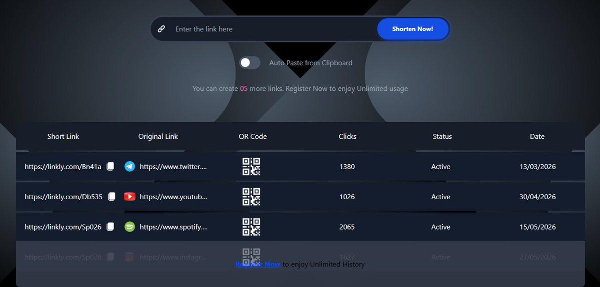 flicker_dev's tweet photo. Today I built a URL Shortener landing page using HTML and Tailwind CSS. Building it with only HTML and Tailwind was not easy. It helped me understand how much modern frameworks like React make development faster and easier.  Every project teaches something new. 😊

#Frontend #web https://t.co/nVZMPFtrjM