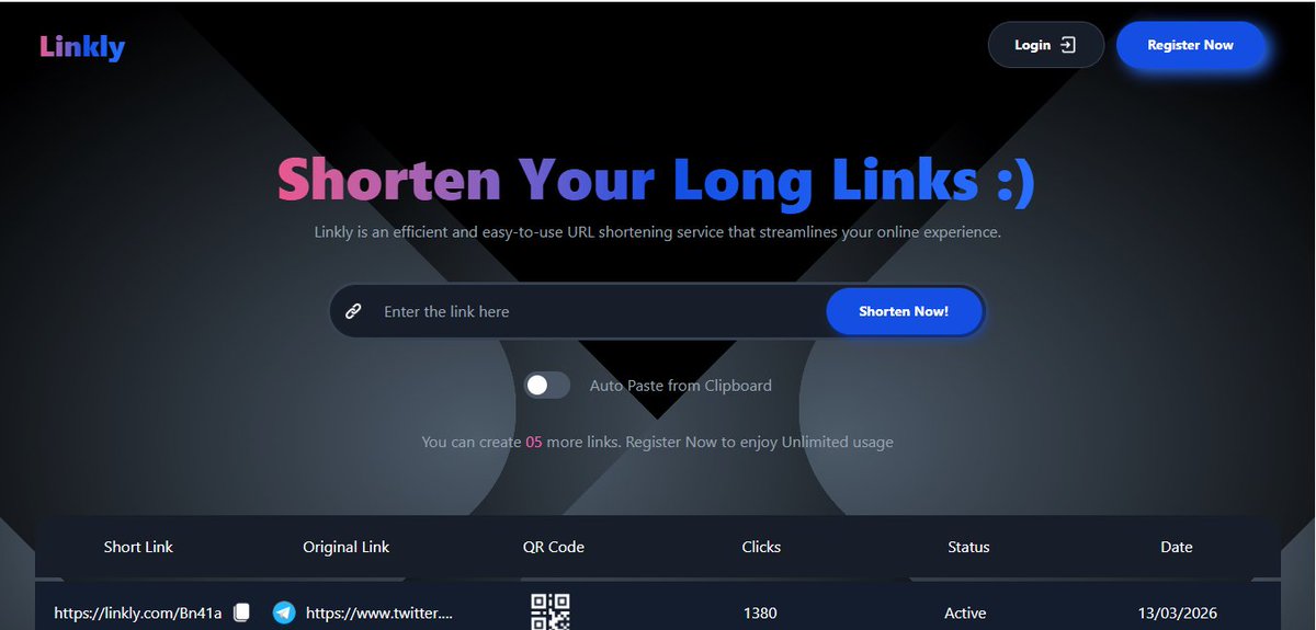 flicker_dev's tweet photo. Today I built a URL Shortener landing page using HTML and Tailwind CSS. Building it with only HTML and Tailwind was not easy. It helped me understand how much modern frameworks like React make development faster and easier.  Every project teaches something new. 😊

#Frontend #web https://t.co/nVZMPFtrjM