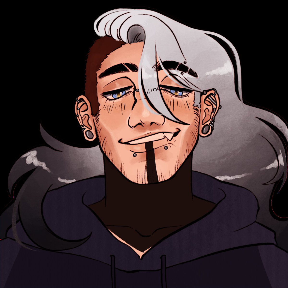 MercilessART's tweet photo. @wishyyarts Here is my favorite OC, art by me :3 his name is Z and he smells bad but that's okay https://t.co/5B23igRl7y