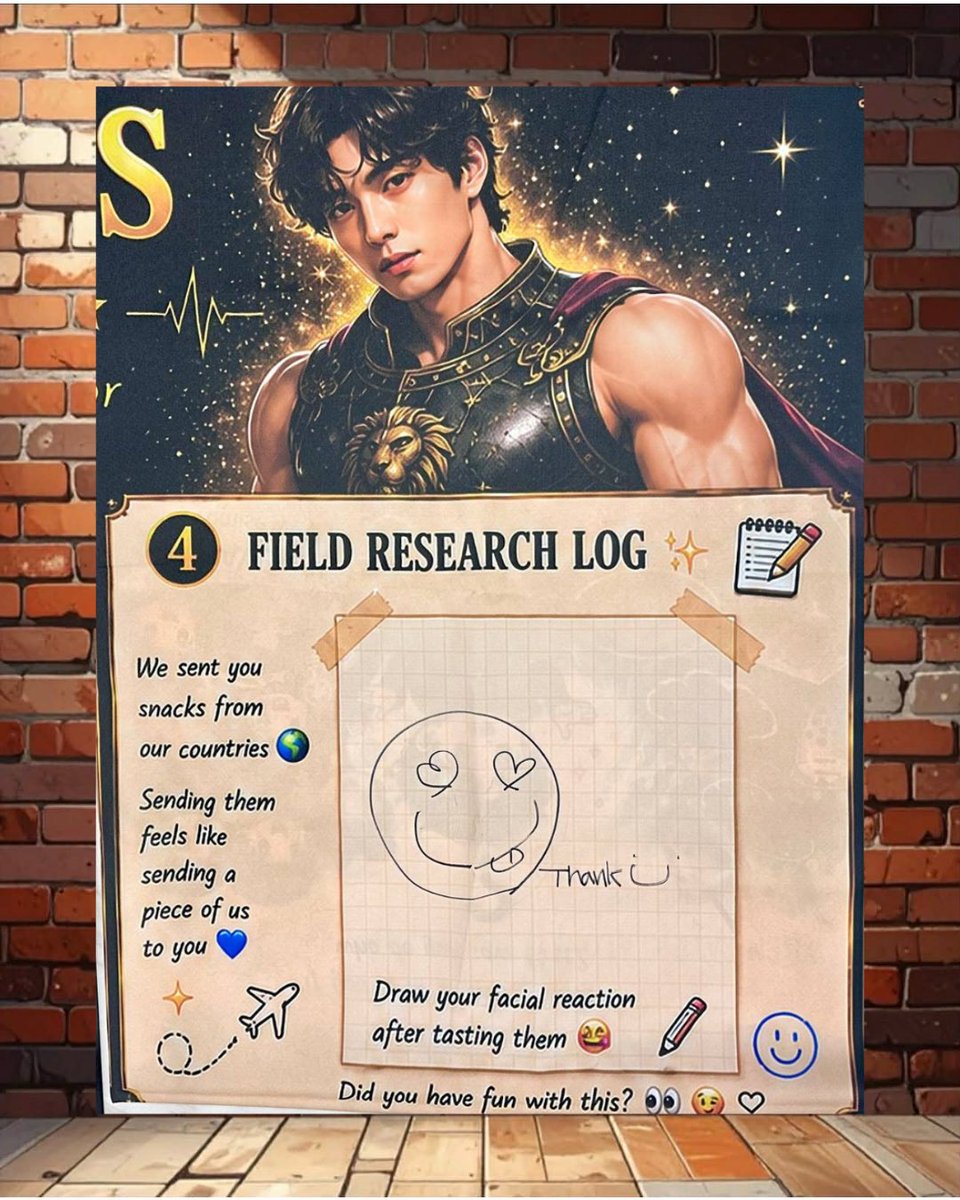 parkbogumfamiIy's tweet photo. Dear @BOGUMMY,
We know these posters are a little silly. ๐คญ
But every joke, every tiny detail, and every โofficialโ ABS report had one purpose:
To make you smile.
We hope we succeeded. ๐
With love,
@parkbogumfamiIy ๐ต๐ญ ร @parkbogumbrfc ๐ง๐ท
#ParkBoGum #๋ฐ๋ณด๊ฒ #TheSword #RebirthOfTheRedWolf