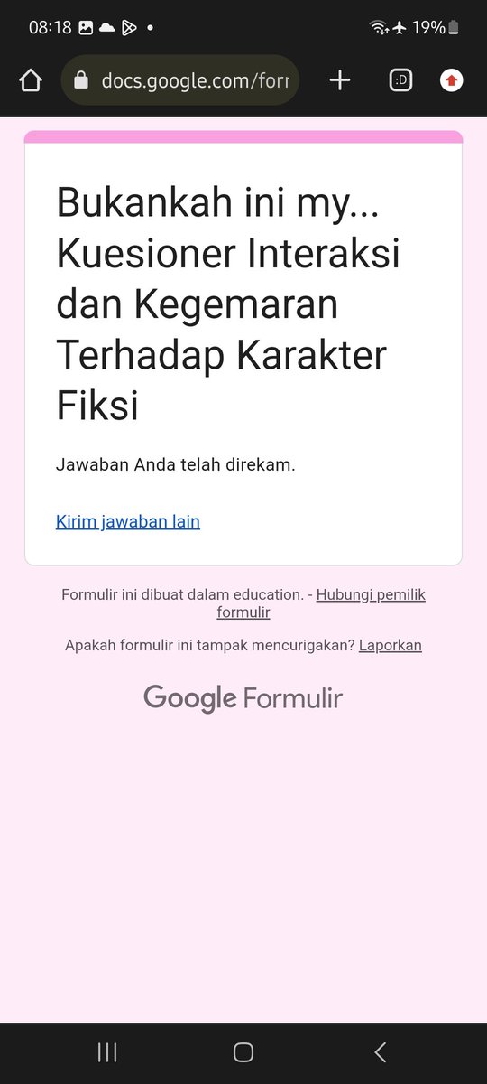 chubbyblue02's tweet photo. @anfess_ Sudah isi yaaa, semoga dilancarkan pengerjaan tugasnya✨️✨️✨️ https://t.co/t7pAcB6bA1