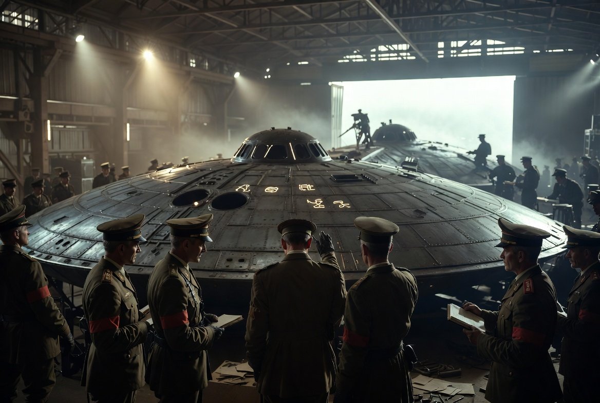 overclassifiedx's tweet photo. 🛸 1933 MAGENTA CRASH: Mussolini's UFO, Vatican Secrets & the US "Scoop"

June 13, 1933: A disc shaped craft with bizarre symbols reportedly crashes near Magenta, Italy (25 km west of Milan). 

Mussolini’s regime immediately retrieves the partially intact vehicle, imposes total news blackout via secret telegrams, and allegedly studies it through a clandestine “Cabinet RS/33” project, possibly involving Guglielmo Marconi.

The craft is said to have been stored at a secure SIAI-Marchetti aviation facility until the regime’s collapse.

1944–1945: Per David Grusch (former U.S. intelligence official and crash retrieval program source), the U.S. “scooped” it with help from a Vatican back channel under Pope Pius XII and Five Eyes assistance. 

Grusch has stated this was “the first recovery in Europe” in Magenta, 14 years before Roswell, based on classified briefings and insider sources.

Italian ufologist Roberto Pinotti has presented supporting 1930s-era documents (telegrams, memos, sketches) that surfaced anonymously in 1996 and were investigated starting that year.

If these claims hold, they point to a hidden lineage of NHI craft retrieval and reverse engineering programs stretching from fascist Italy through the early CIA era into modern U.S. black projects. 

The coverup may be far older and more international than previously admitted.

The questions are now unavoidable: How many other pre Roswell cases exist, and what NHI tech has been locked away for nearly a century?

https://t.co/AR5Sxqif6J
