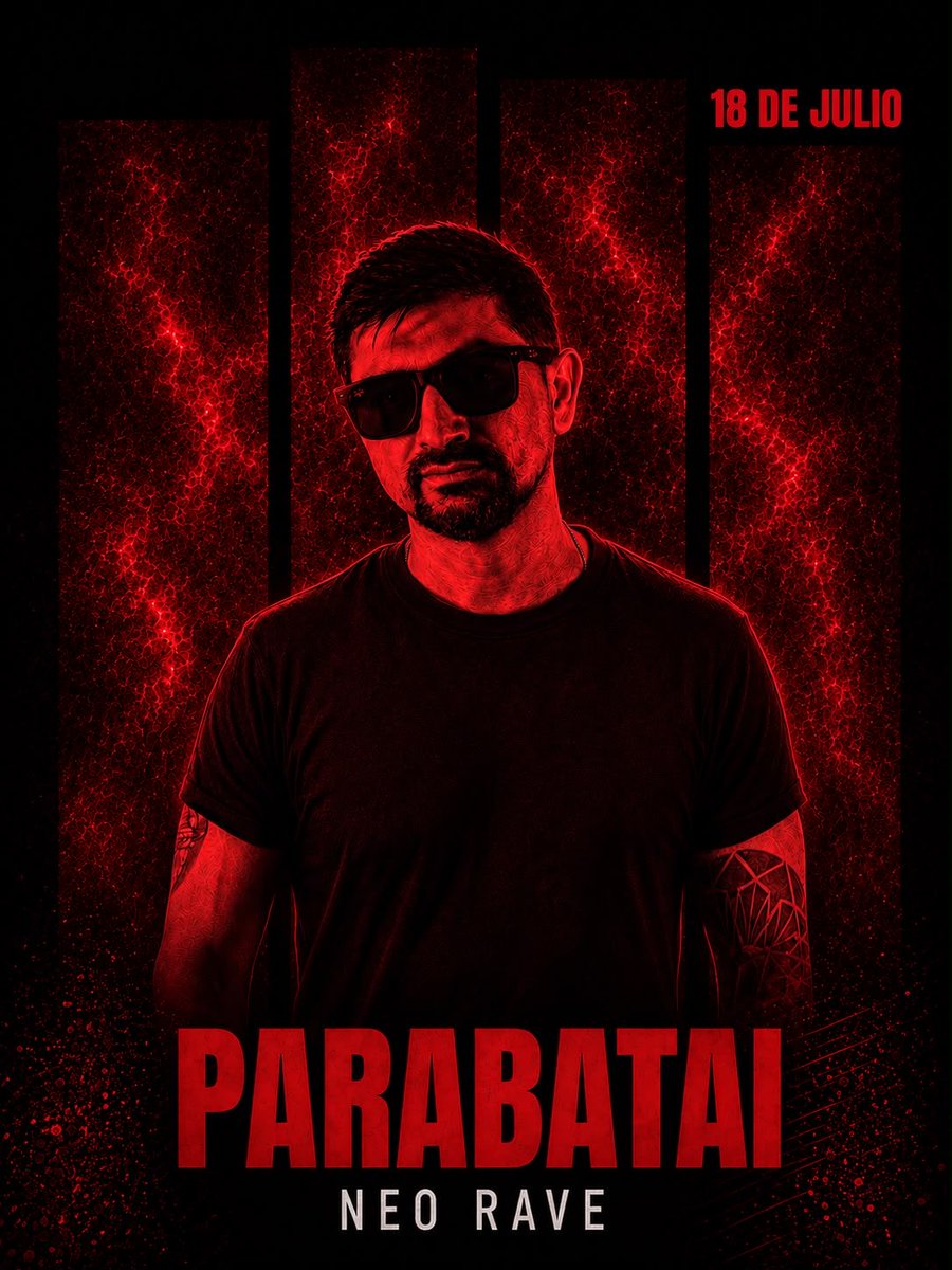 Salvaje_rave's tweet photo. La intensidad tiene nombre: Parabatai. ⚡️
Este 18 de julio llega a SALVAJE con un set de techno, industrial y neo rave.
🎟️ Entradas aquí: https://t.co/NmYJTbZcnf
#SALVAJE #Techno #TechnoFetish https://t.co/UMV7uQFKYg