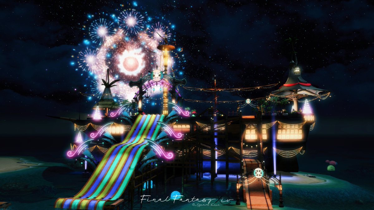 Aktr_ff14's tweet photo. 今年もこれ見れるかな？

またSSいっぱい撮りにいかな🤣

#FF14
#FF14夏の景色
#FF14風景SS https://t.co/31fZuPpB4H