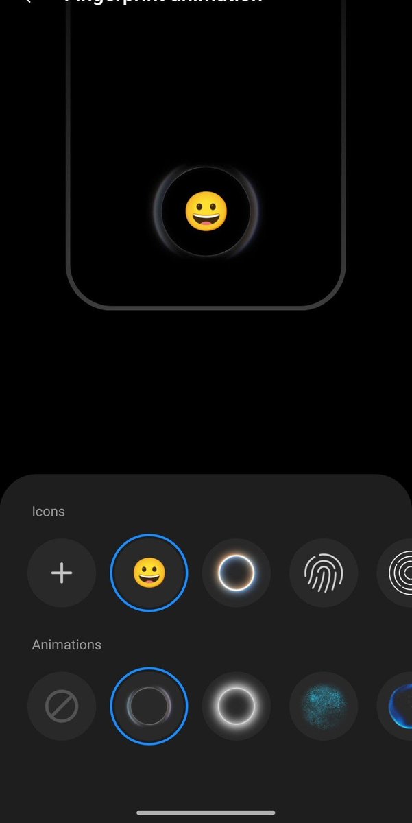 RThakur56693's tweet photo. New Fingerprint styles are now available in ColorOS / OxygenOS 16.0.9! 

You can now add a , character, or emoji to your fingerprint 🔓 unlock.
#coloros16 #oxygenos16 https://t.co/T3YH2cirNu