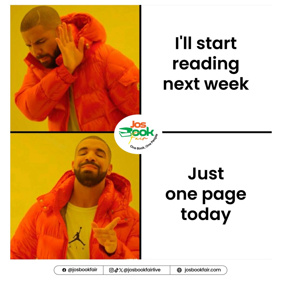 josbookfairlive's tweet photo. No because this is TOO accurate 😭
which panel are you
#JosBookFair #OneBookOnePeople #ReadingCommunity #BookMemes #ReadingCulture https://t.co/kZj6UqI4bj