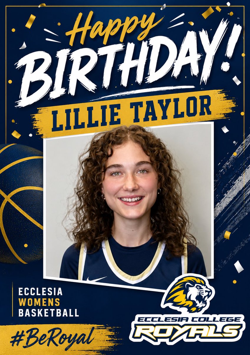 ECLadyRoyalsWBB's tweet photo. Everyone wish Lillie Taylor a happy birthday! ๐ฅณ
@lilliekt4 x #BeRoyal https://t.co/yPIyhWRqLh