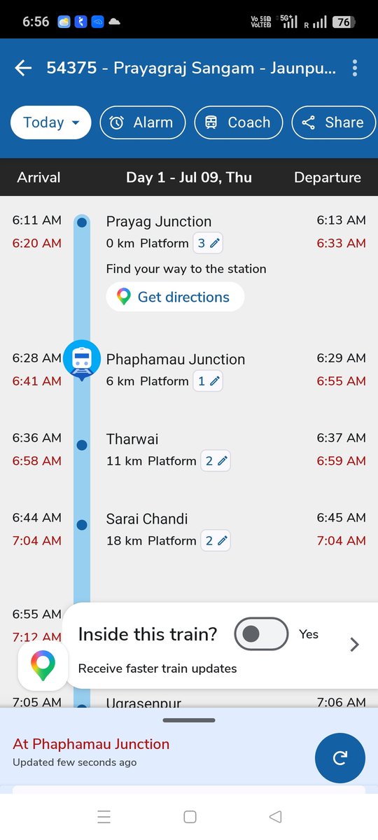 PiyishJi's tweet photo. @RailMinIndia @RailwaySeva @narendramodi @PMOIndia Sir kya abhi bhi Passenger train es tarah se late hoga ki koi bhi esse apne right time pe ni pahuch payega. Please help, train no 54375. Lagbhag 20 mnt se plateform pe khadi hai late hone k bavjud. https://t.co/AXPmHB7KzQ