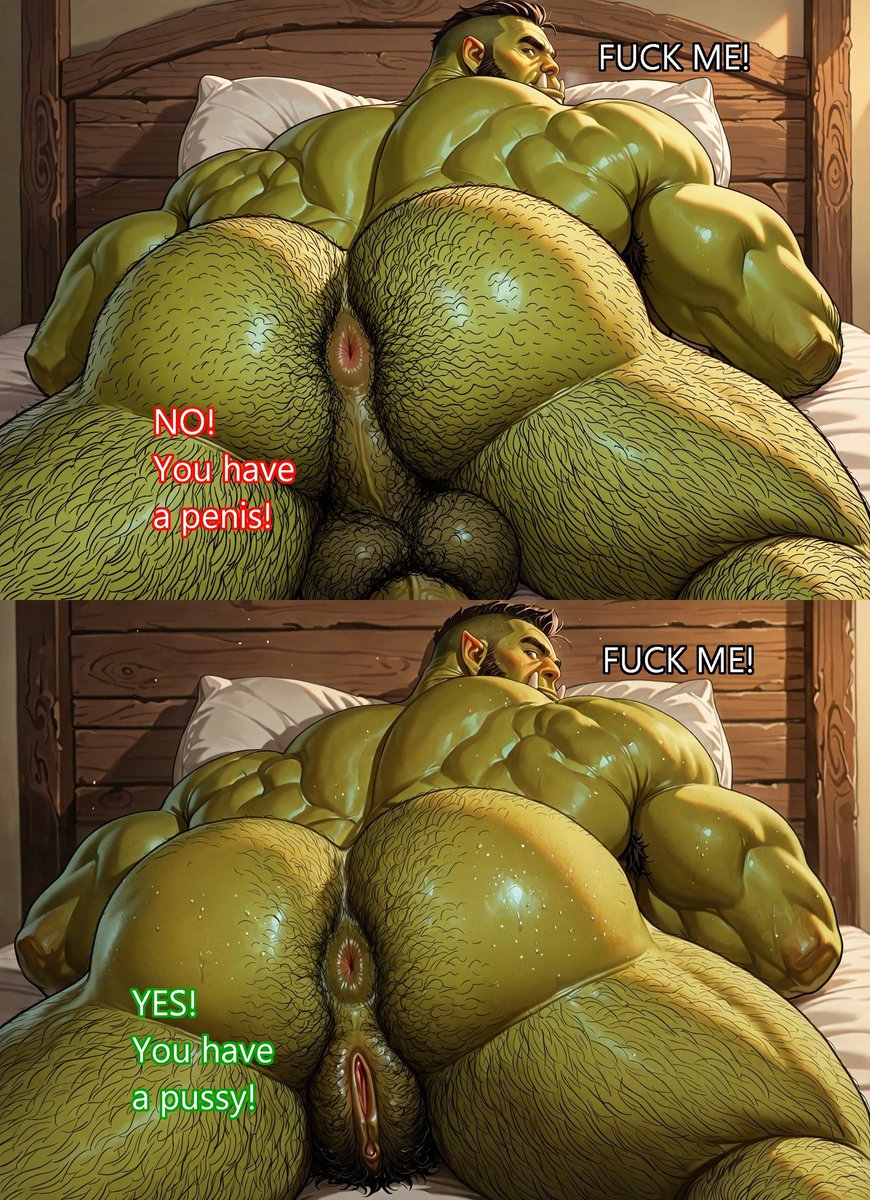 TNguynvn479641's tweet photo. original artist:@Tessaiisan Tell me what do you think! Would you fuck an orc with penis? 👀 comment below https://t.co/6hZFtD9Fgj