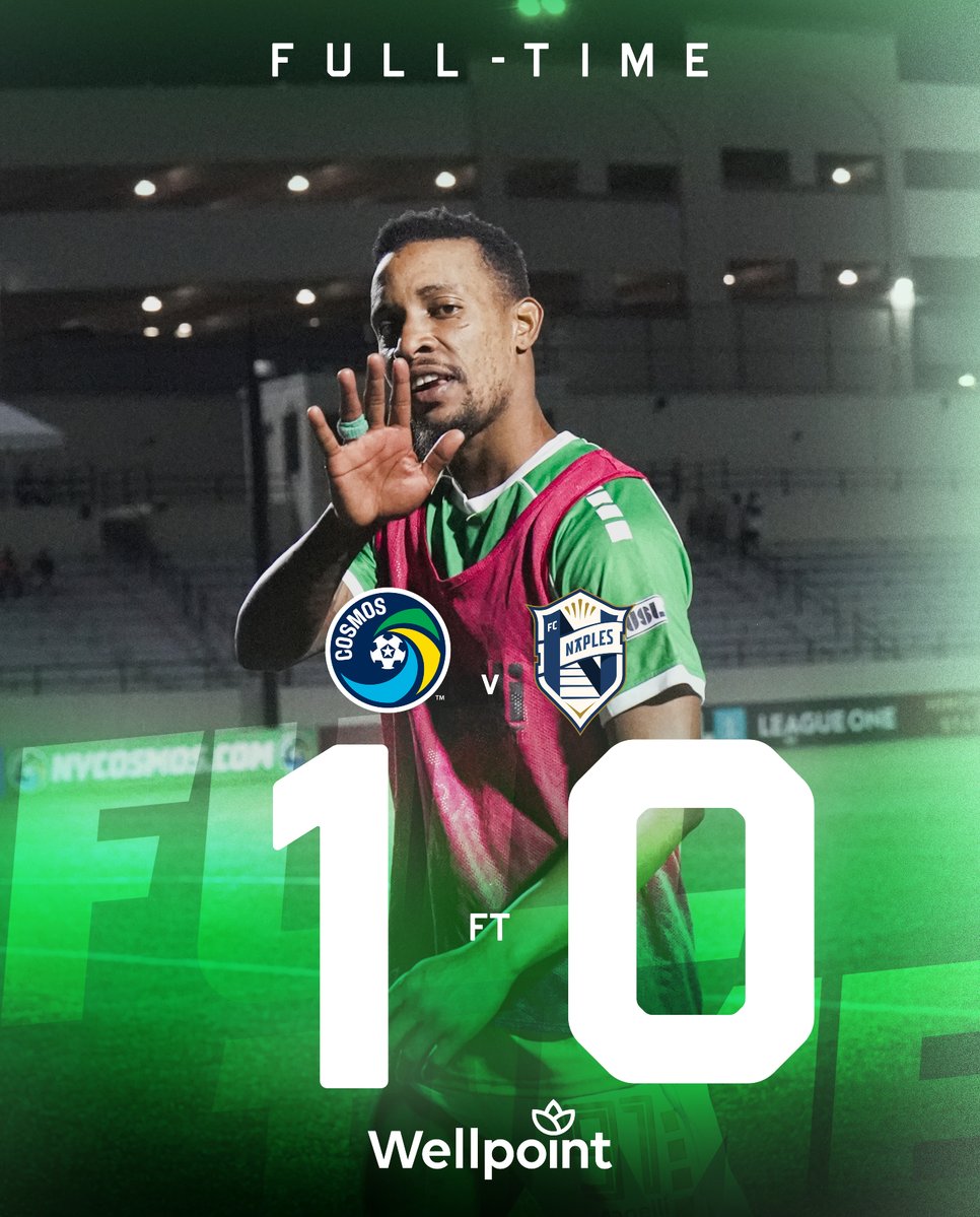 NYCosmos's tweet photo. FULLTIME. https://t.co/hiAIv7LaBA