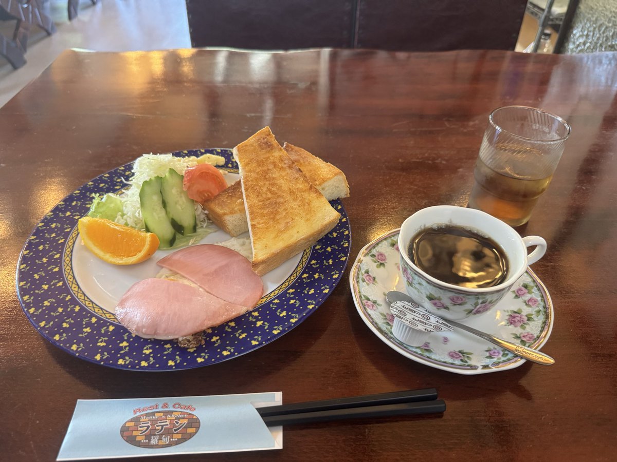 kihotara's tweet photo. 朝ラン🏍☀️

モーニング食べて帰りまーす🙏 https://t.co/gmUVEVIlUG