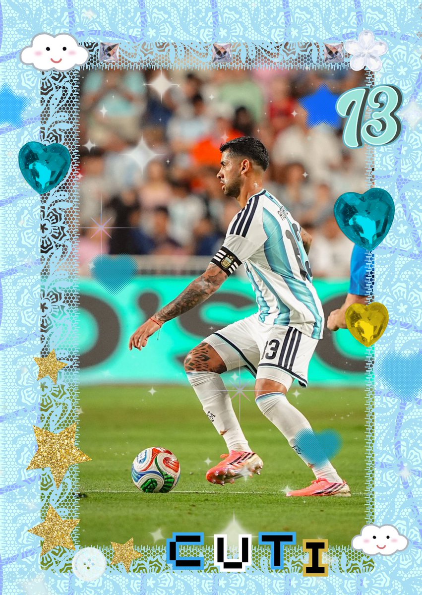 nathamours's tweet photo. la cantidad de tiempo que me tomó hacer esto es vergonzosa, espero que les guste, cutilovers #cutilichatwt 🩵 El Cuti romero versión photo card cutie https://t.co/rNePnw80AB