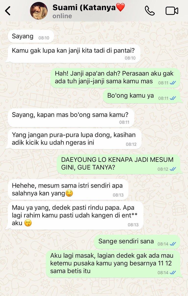 zenita_123's tweet photo. #daengsyon au #threetweet
—jorok banget—
🤤🔞
—nagih janji kayak nagih hutang— https://t.co/K8SaJdcA41