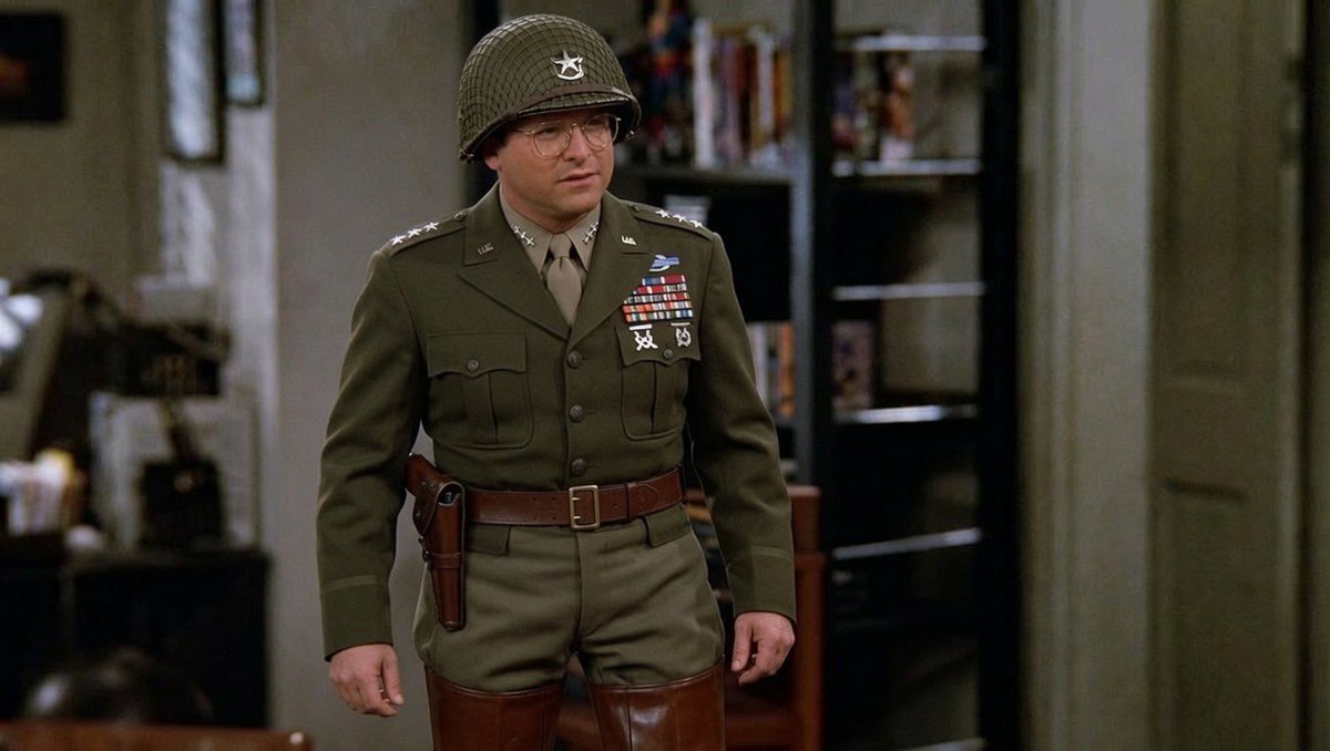 UserNameR0B's tweet photo. @jarvis_best @TGBED8v8 “So then I told Mr. Steinbrenner that I’d rip out their living guts and use them to grease the treads of our tanks.”

“And how did that go?”

“Not good, Jerry!” https://t.co/8qlmoWMw37