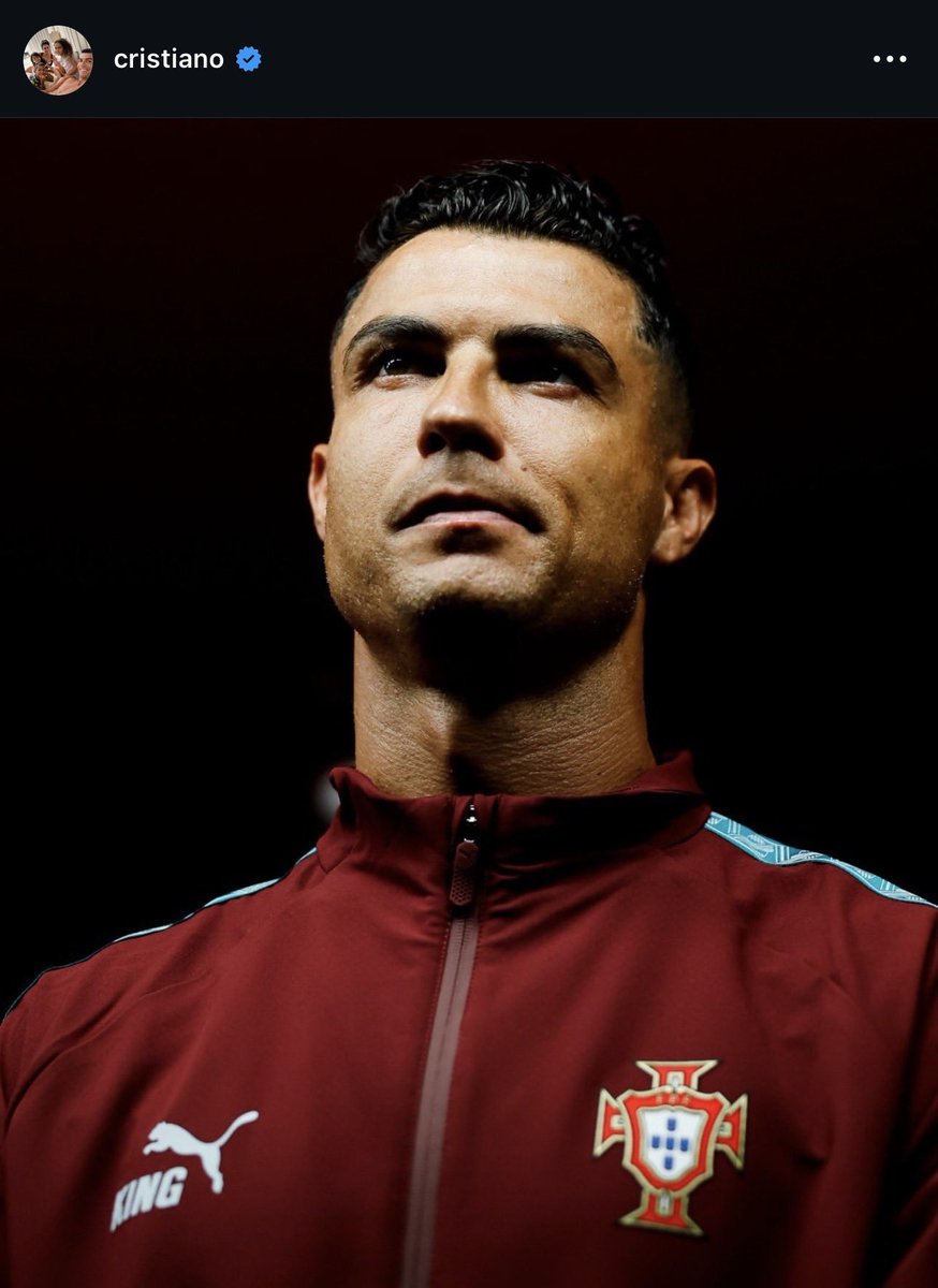 faizannriaz's tweet photo. Cristiano Ronaldo on Instagram:

“Portugal Always! 🇵🇹” https://t.co/TJxiTFp42a