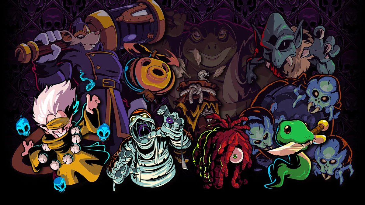 YachtClubGames's tweet photo. Tenebrous Isle is filled with strange creatures, dangerous denizens, and big bosses standing between Mina and her mission. 🐭🕯️

Ever wonder what they’re all called?

Our latest blog post puts names to the fiends, bosses, and bizarre enemies of Mina the Hollower.

Link below! 🔽 https://t.co/9BTUlZdtM1