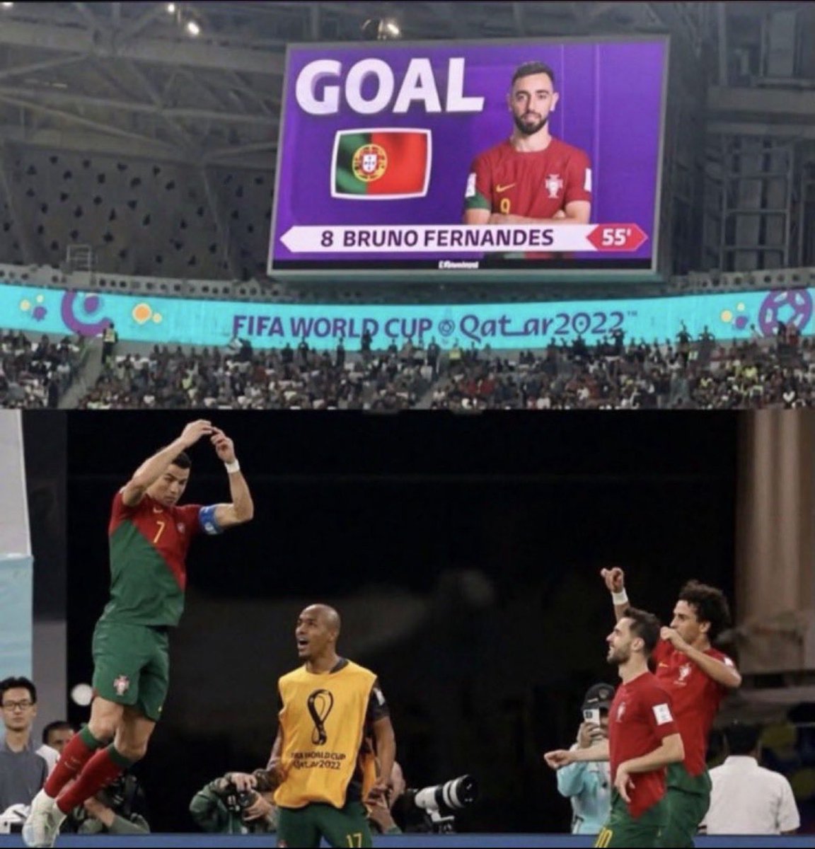 forwardeva2's tweet photo. @teetalksunited Person goat be this 🤣🤣stealing fellow mates goals 🤣🤣 https://t.co/9gZYxeYzyp