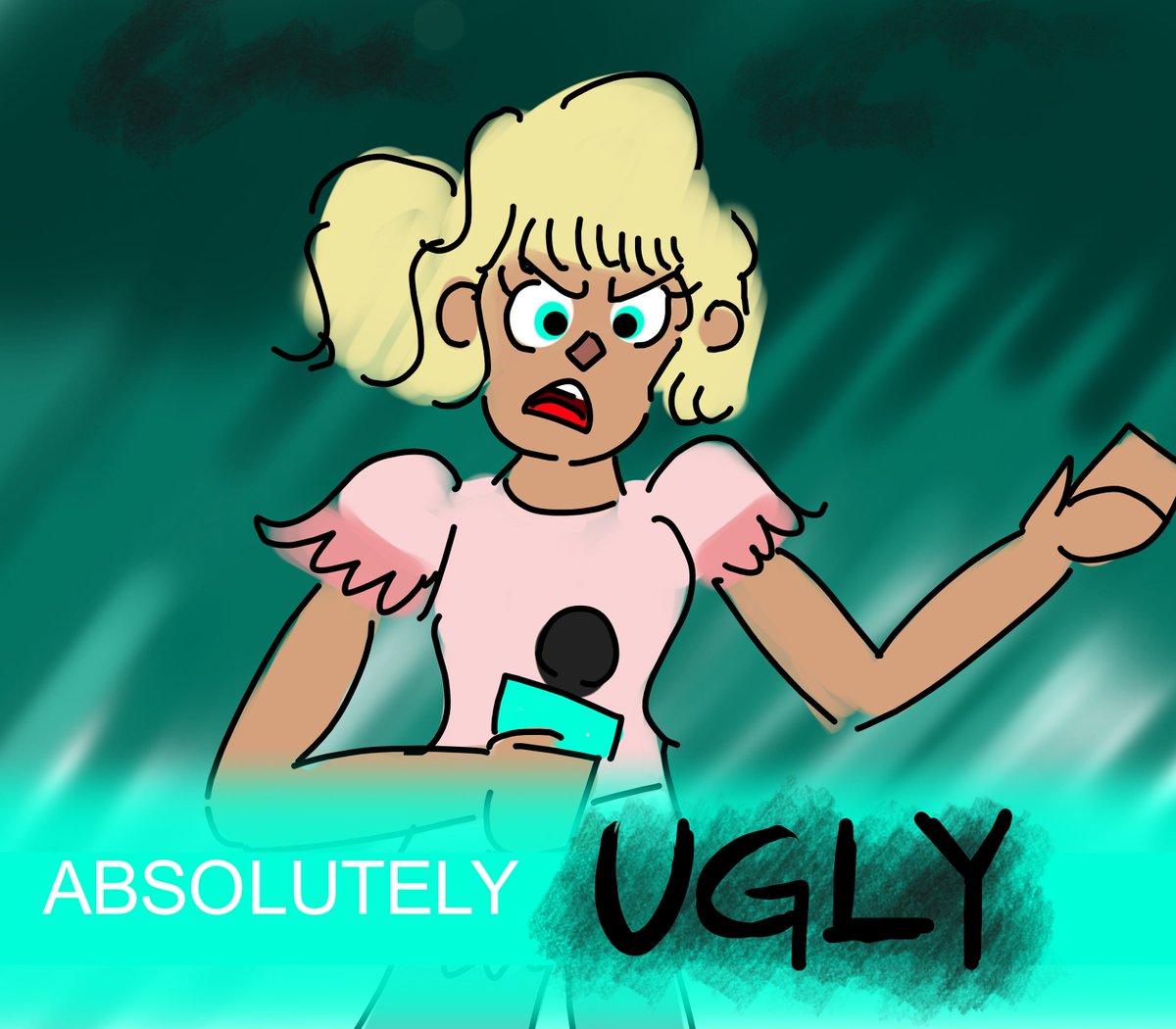 FiredogStu8's tweet photo. Jen finds two absolutes in aesthetics.
From a retro #Internetmeme
#campcamp #ccJen #absolutelydisgusting https://t.co/yYKCfmrCEd