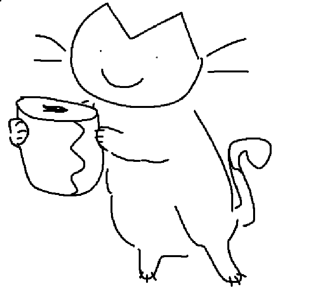 puptacon's tweet photo. @vulture_ow i dont know what your cat looks like but heres one with some towel https://t.co/yzj3DVyIUr
