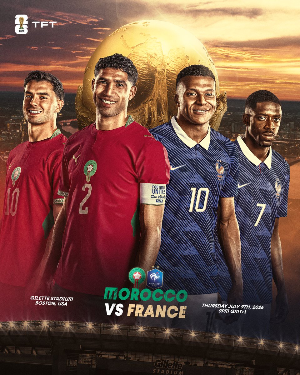 TFT_Morocco's tweet photo. Le Maroc a une nouvelle fois rendez-vous avec l’histoire, InShaAllah 🇲🇦❤️

DIMA MAGHRIB 🇲🇦❤️ https://t.co/M0pApNWPRN