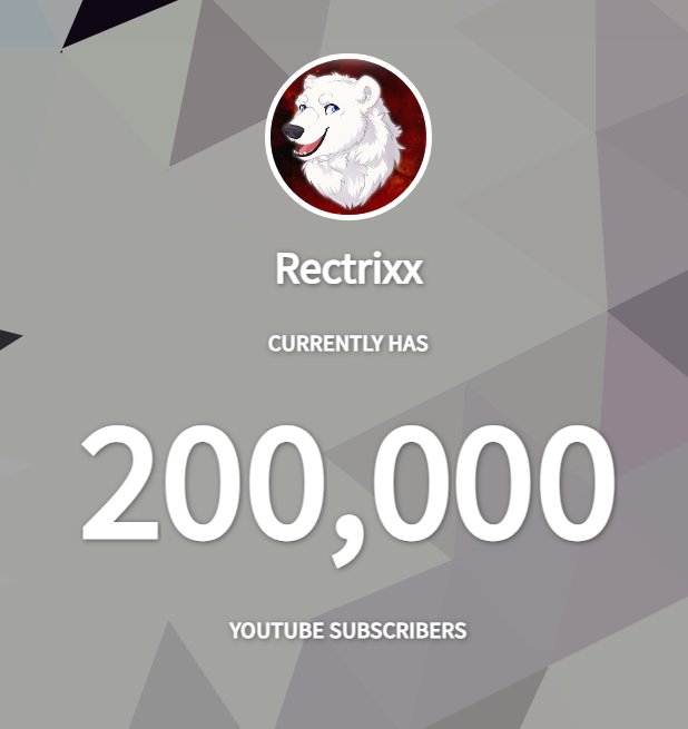 Rectrixx_'s tweet photo. This is actually insane❤️ This has by far been my best month ever on YouTube and I've had a blast doing a bunch of the challenge videos!

Thank you all so much❤️Wouldn't be here without y'all! https://t.co/1uxqRxgk10