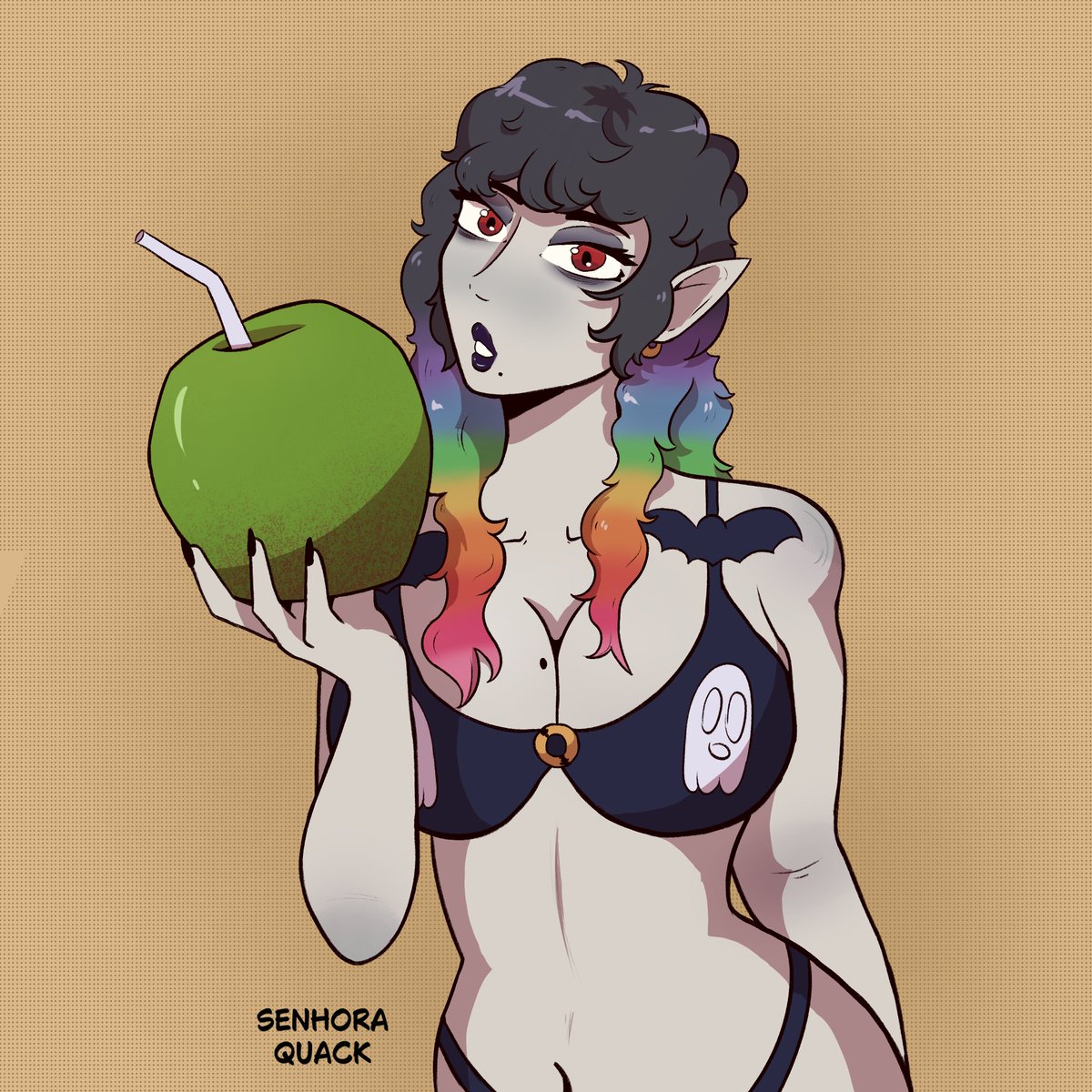 senhoraquack's tweet photo. Desenhando a oc de @KodaKayuubi (3/5) https://t.co/KpDfLZ1XgE