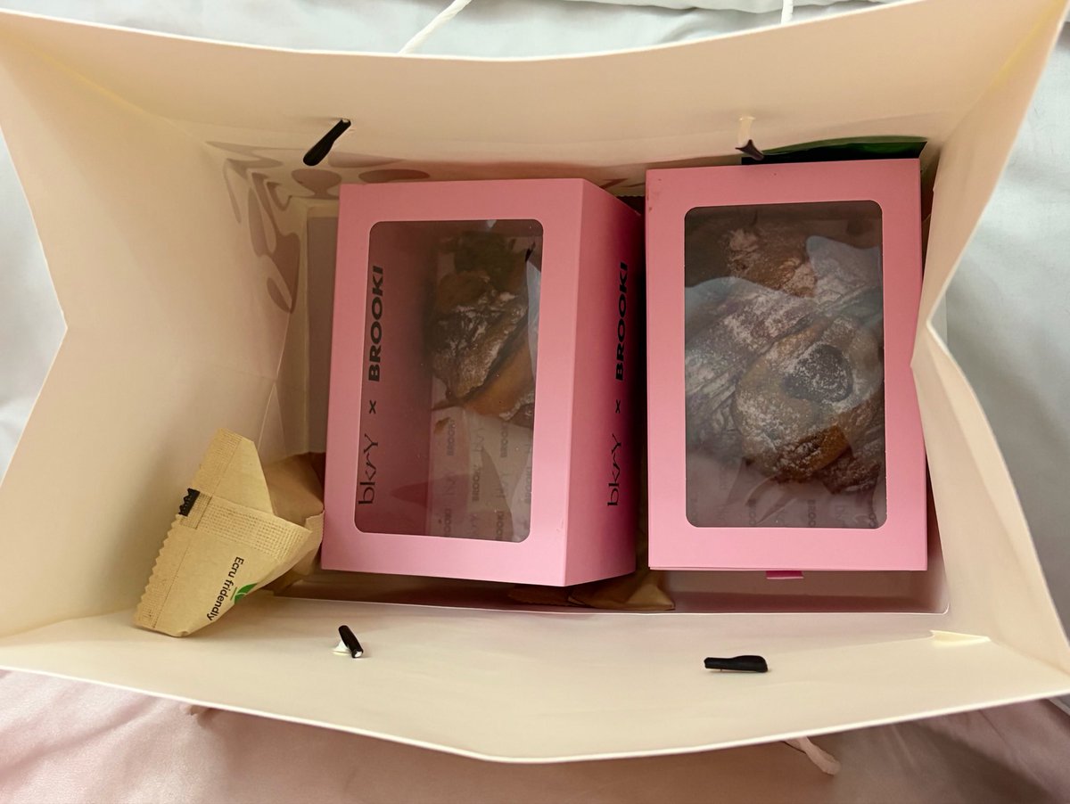 faggyma's tweet photo. she bought me my favourite croissants instead #ToBeLoved https://t.co/fyBoLok5MG