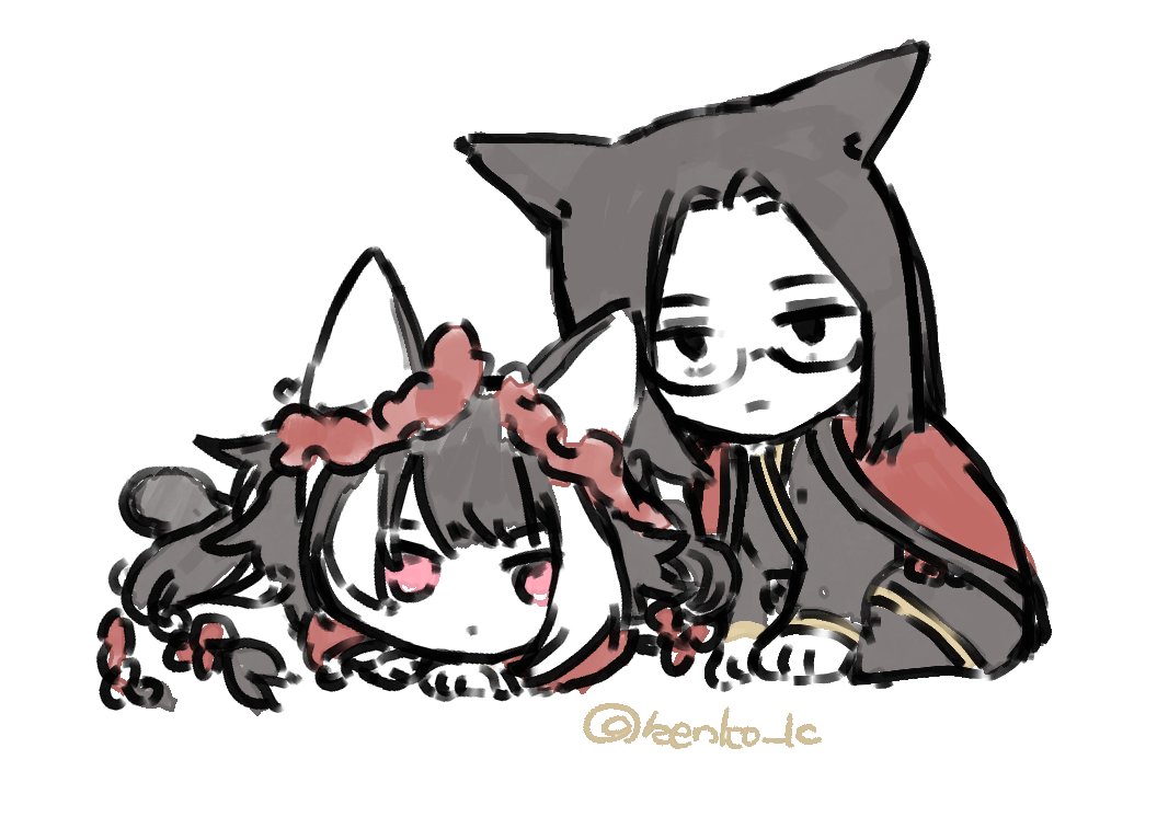 kenko_LC's tweet photo. 推し主従落書き https://t.co/wUnPkumj5E