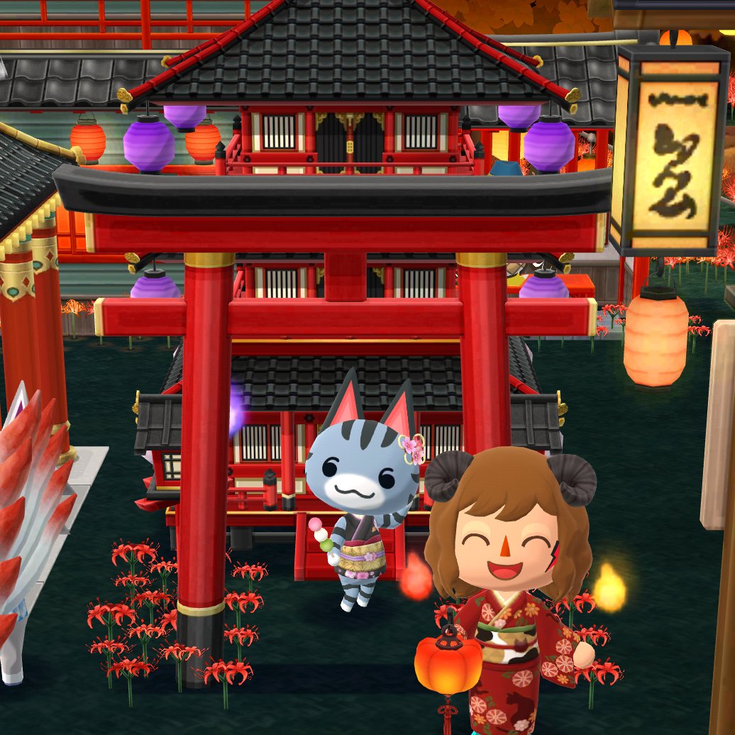 kikixac's tweet photo. shh, spirits sleep here... ✨

i thought i published these pics when i made them, turns out i didn't...  so here they are lol :P these pics don't give justice to the layout, i'm getting better at layouts and i'm so happy :D
#ACPCGallery #acpcc #animalcrossing #acpc https://t.co/IGst1srYDX