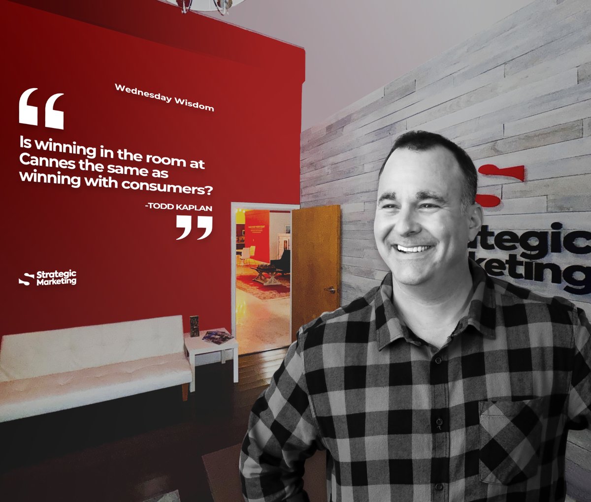 thinkstrategicm's tweet photo. Todd Kaplan, CMO of @KraftHeinzCo, makes a great point. Winning an award is nice recognition from your peers, but will it cut the mustard with your customers? https://t.co/0Thbq2EP8F