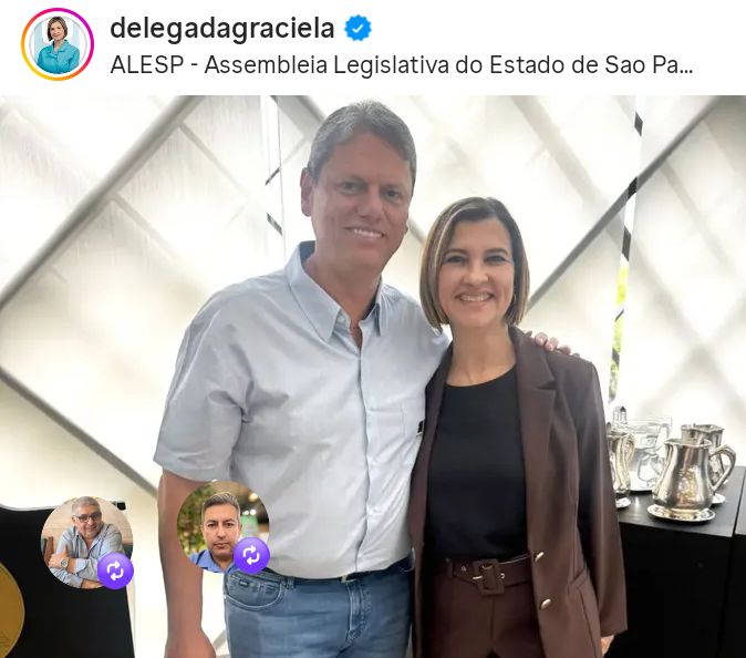 AJAXPUCCI's tweet photo. Parabéns hoje para a deputada número 01 do Estado de São Paulo, Deputada Delegada Graciela - Delegada Graciela David III Delegada Graciela David  Delegada Graciela David IV https://t.co/dZizMnWm9m