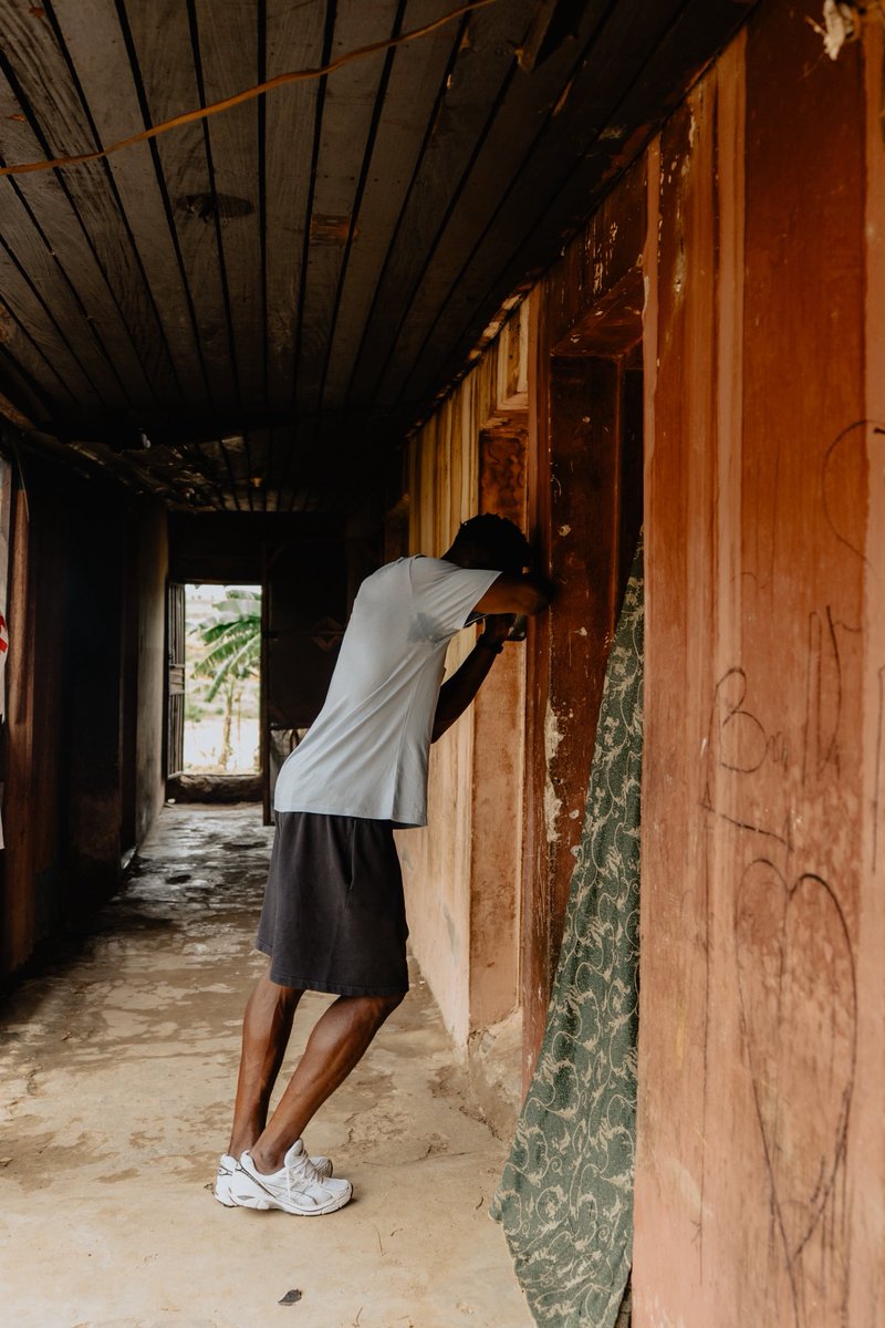 OgaNlaMedia's tweet photo. Super Eagles striker, Akor Adams, visited where it all started.

Perfect place to reflect on the past. https://t.co/OxSYu0aGvh